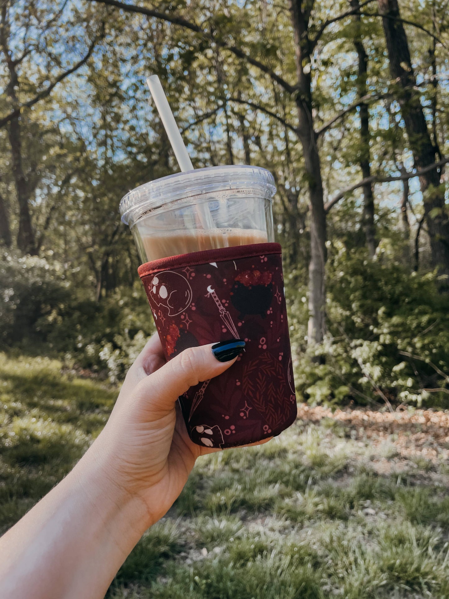 16oz Drink Sleeve | Maroon Magic