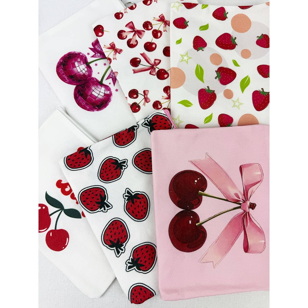 Fruit Design Printed Coin Purse