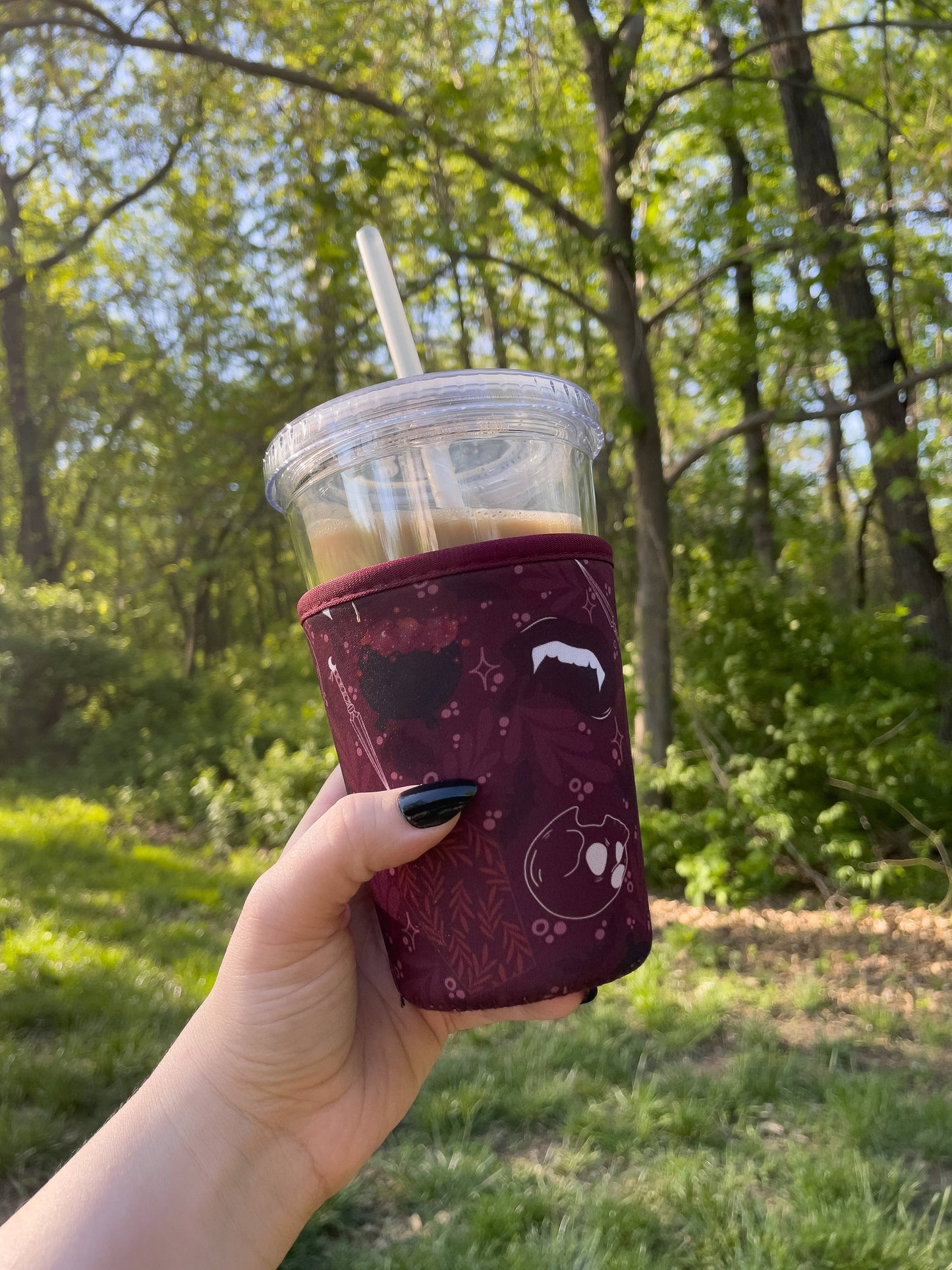 16oz Drink Sleeve | Maroon Magic