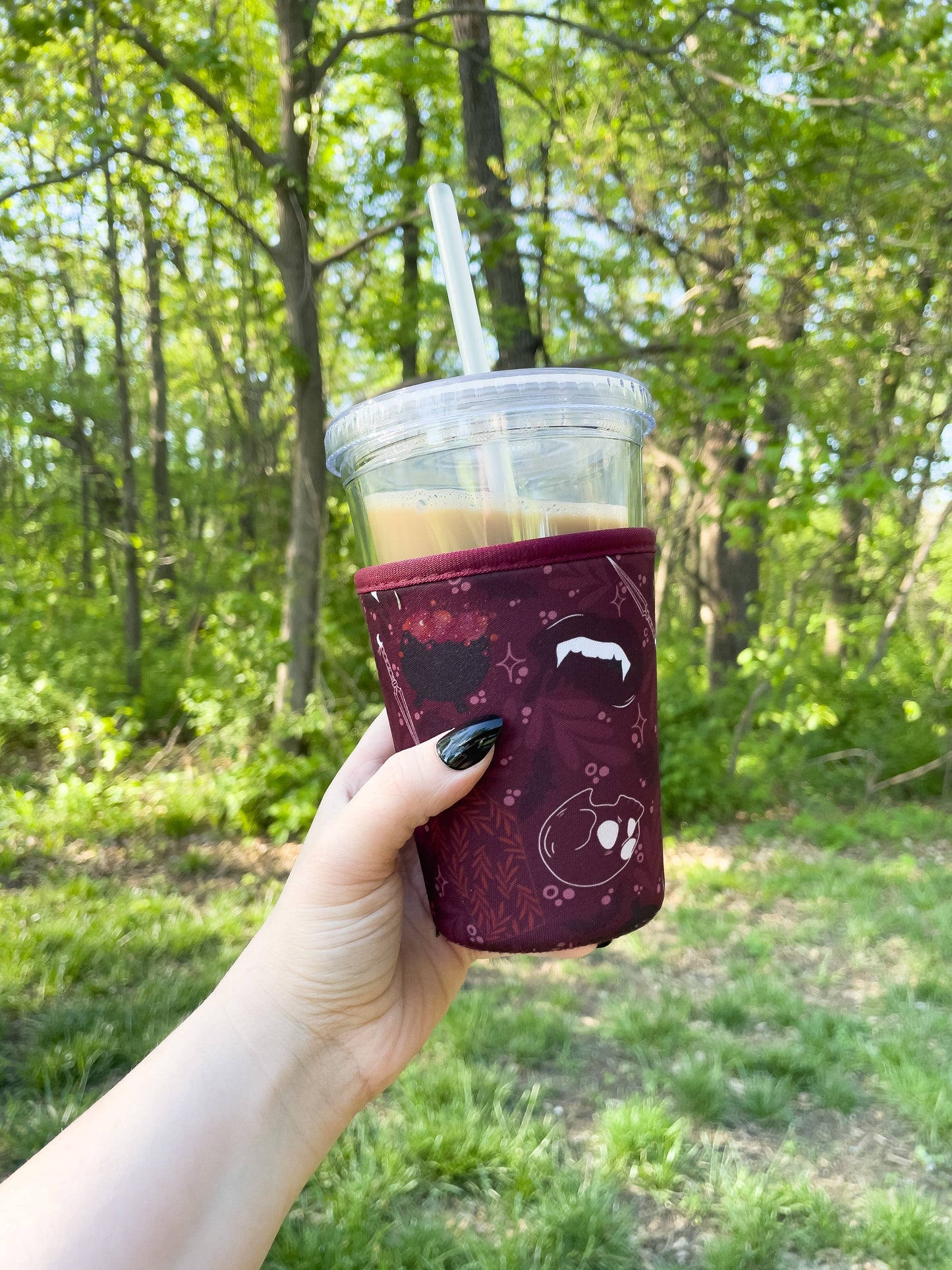 16oz Drink Sleeve | Maroon Magic