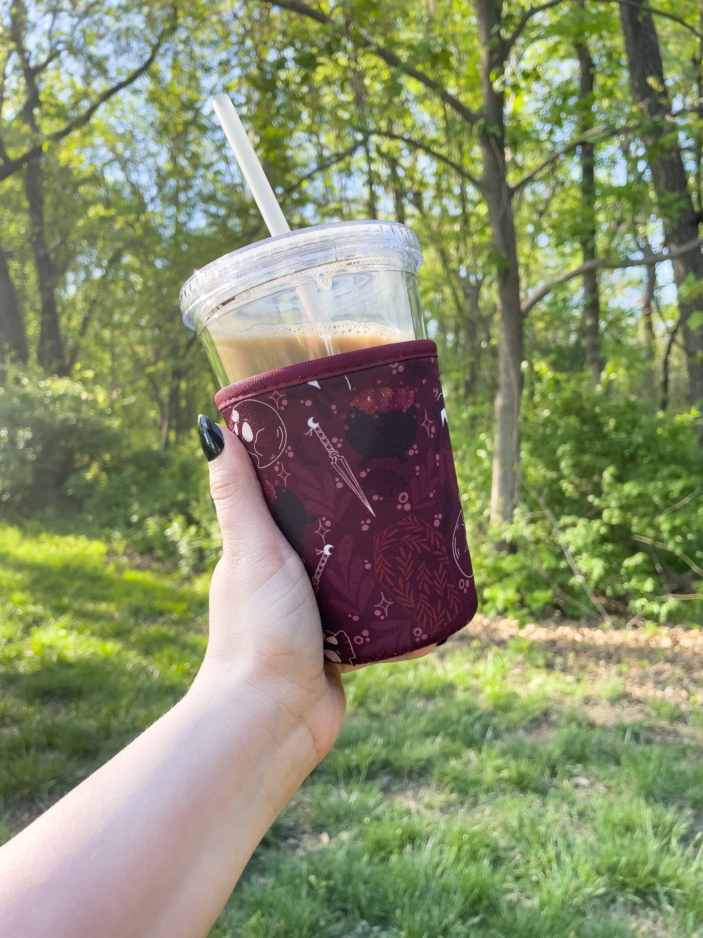 16oz Drink Sleeve | Maroon Magic