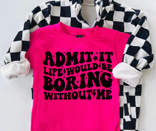 Kids' Admit it T-shirt