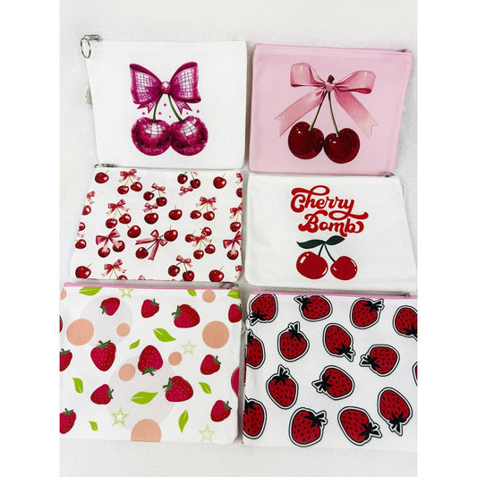 Fruit Design Printed Coin Purse