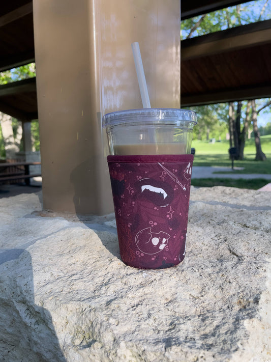 16oz Drink Sleeve | Maroon Magic