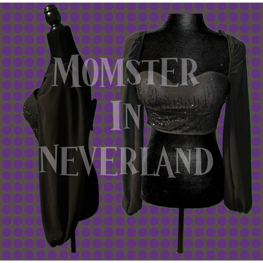 Windsor Black sequins top